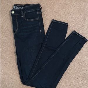 American Eagle Dark blue jeggings